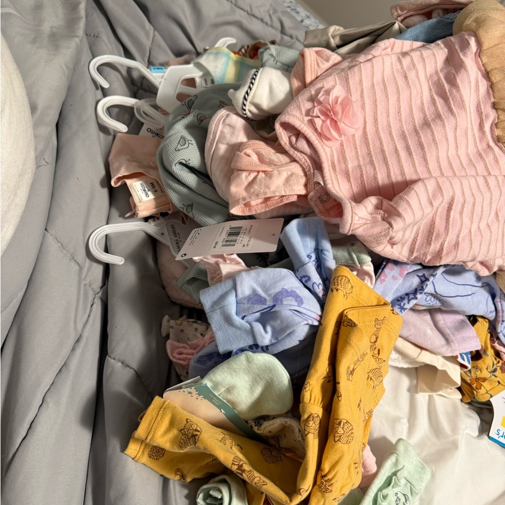 Carter's Kids Socks & Tights Set - Pink, Yellow, Blue